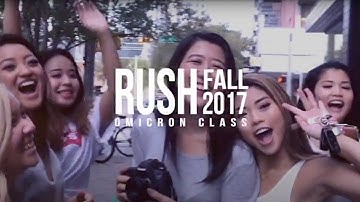 Rush UT Kappa Phi Lambda | Fall 2017