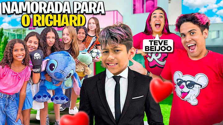 50 MENINAS DISPUTARAM PARA NAMORAR O RICHARD