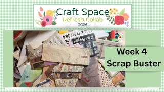 Scrap buster - #craftspacerefresh2026 -Week 4 / long-term maintenance and Momentum