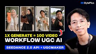 Workflow UGC AI: Bikin Video AI Affiliate pakai Seedance 2.0 API