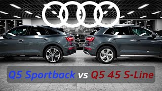 Head to Head! Audi Q5 vs Audi Q5 Sportback! Price? Space? Exclusive Features!