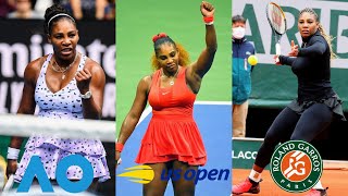 Serena Williams 2020 GRANDSLAM Season | SERENA WILLIAMS FANS