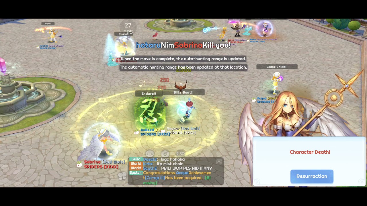 [Ragnarok Origin] Guild SPIDERS PvP for fun - part 2 - YouTube