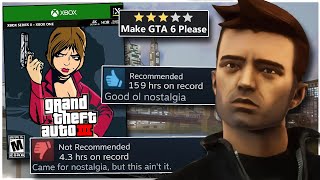 GTA 3 'Definitive Edition' is HILARIOUSLY bad still