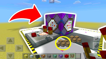 GIANT WORKING COMMAND BLOCK in Minecraft Pocket Edition (No Mods)