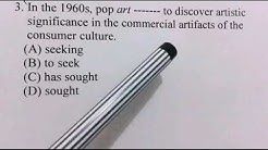 Strategi Memahami Soal Grammar TOEFL Yang bertema "TENSES" - Durasi: 6.21. Strategi Memahami Soal Grammar TOEFL Yang bertema "TENSES" - Durasi: 6.21.