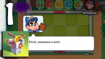 Rush Royale - Gameplay Walkthrough Part 1 - Hello (Android, iOS)