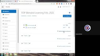 Using moodle for blended learning by Gaurav kumar