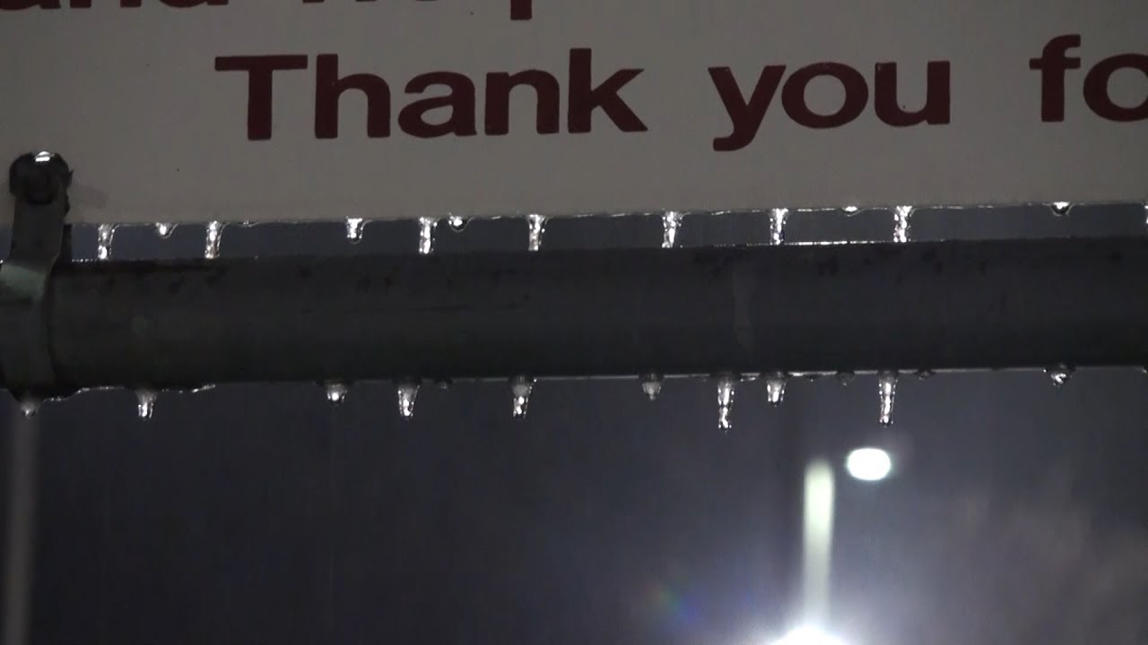 Ice Storm Begins in Carbondale, IL - 2/6/2018