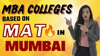 List Of Best MBA Colleges In Mumbai Through MAT😍 || Target Top B-School In Mumbai✅