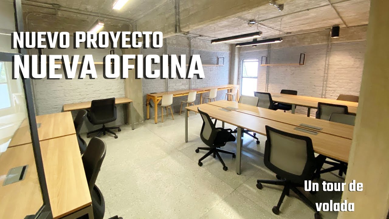 ¡Esta es la nueva oficina del estudio de Diseño Industrial!