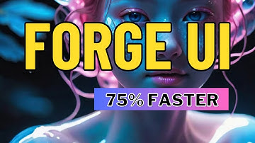 【Stable Diffusion】Stable Forge三分钟安装与汉化教程 | 比Automatic 1111快75%？