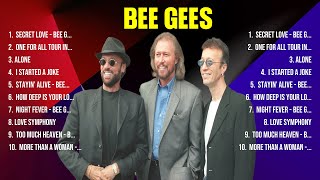 Bee Gees Top Of The Music Hits 2024   Most Popular Hits Playlist