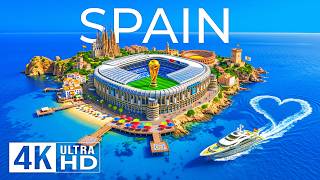 Spain 🇪🇸 4K | Barcelona, Mallorca & Celebrate the World Champions in Stunning 4K