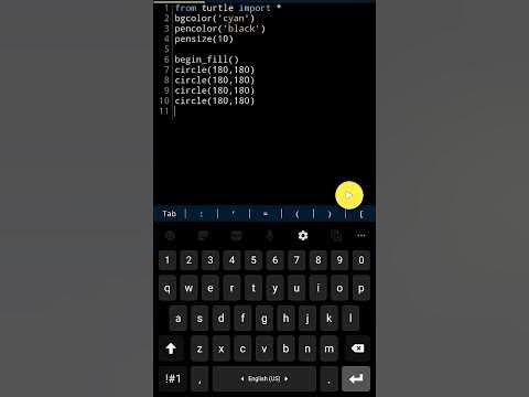 How to Draw Circle in Python turtle??? | Python#python# ...