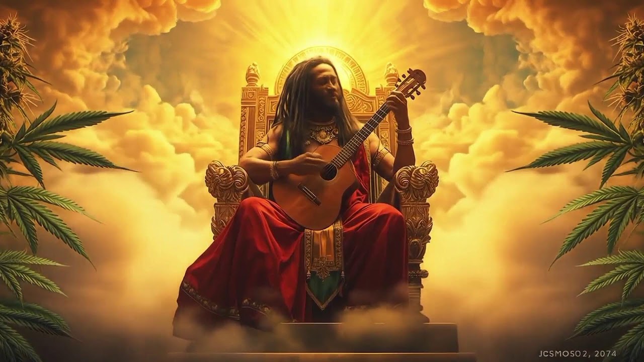 🔴 🌌 Divine Roots Reggae Music with Jah Rastafari Spirit | Spiritual Meditation & Healing Vibes