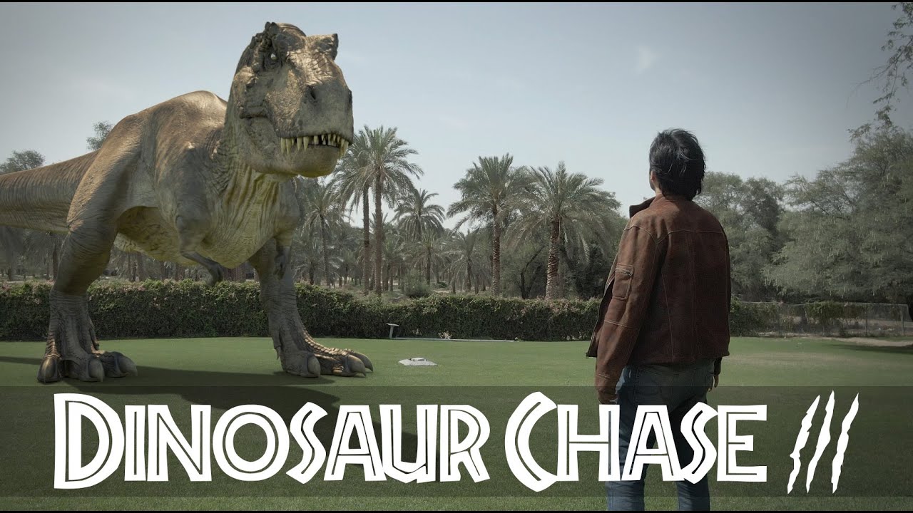 T-Rex Chase - Part 3 - Jurassic World Dinosaur Fan Movie 