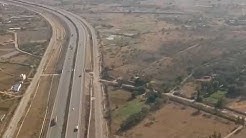 Landing at Hyderabad Airport | Aerial view of Hyderabad