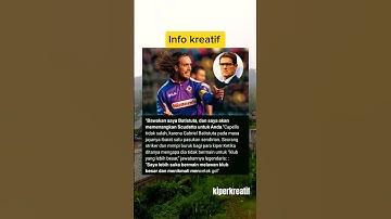 Thumbnail of Fabio Capello tentang Gabriel Omar Batistuta #shorts #kiperkreatif