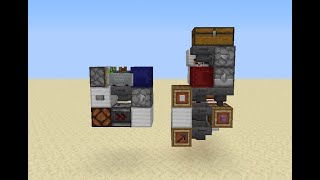 simple storage input compacted and shulker box swapper (showcase and tutorial)