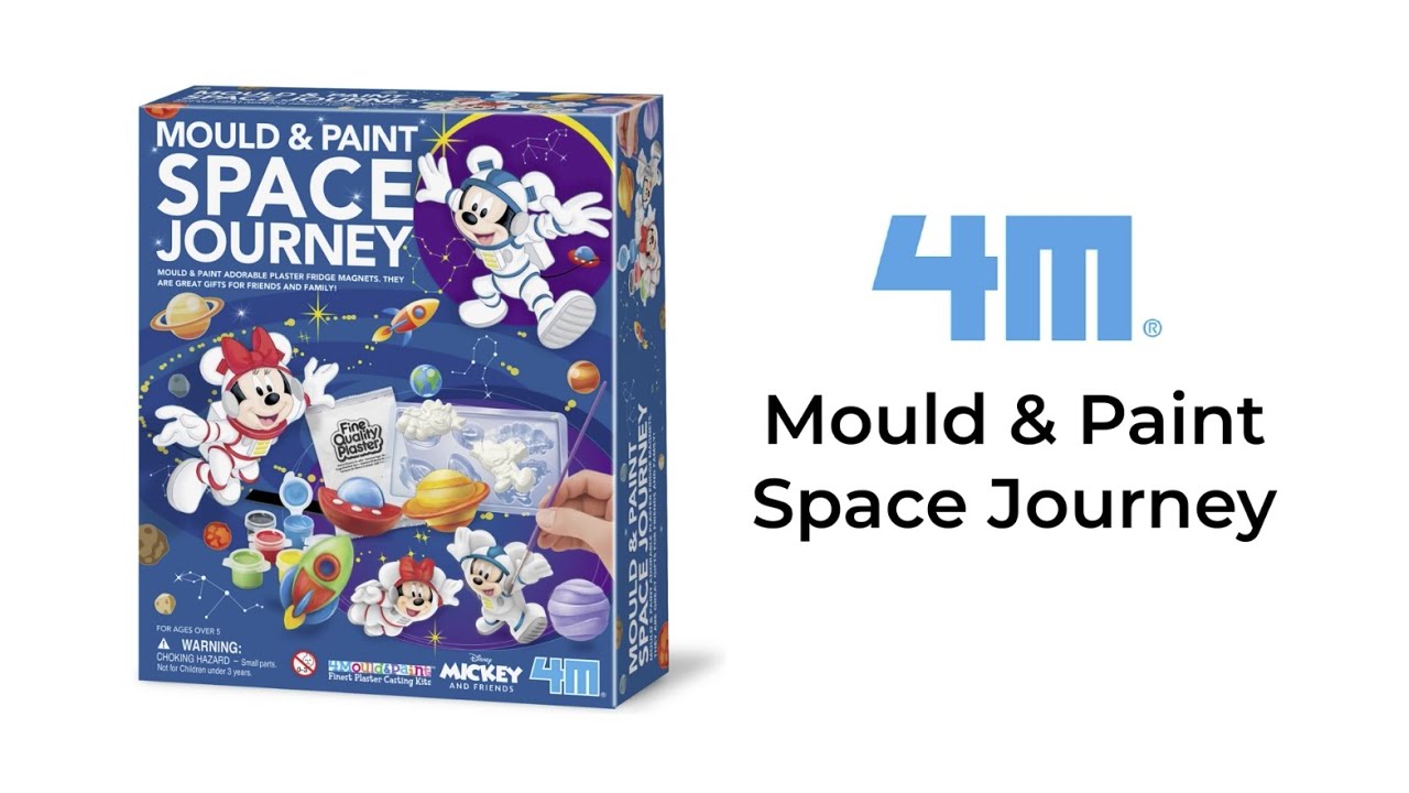 00 06236 Disney Mould & Paint Space Journey - YouTube