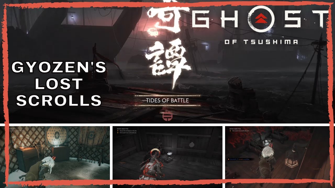 GYOZENS LOST SCROLL - STRANDED DEAD - GHOST OF TUSHIMA LEGENDS 