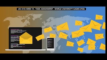(AC-S15) Week 15 - Task: Assignment - World University Games (PA8)
