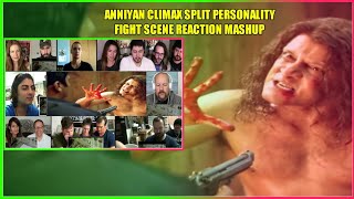 APARICHIT - ANNIYAN SPLIT PERSONALITY FIGHT SCENE | #ReactionMashupTamizha | #RMT