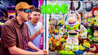 DUE 30ENNI SPENDONO 100€ alla SALA GIOCHI per VINCERE DEI PUPAZZI (NO CLICKBAIT)