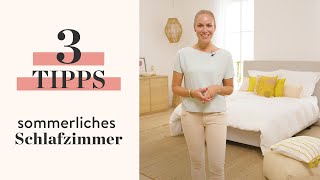 Interior Update fürs sommerliche Schlafzimmer ️ | Westwing