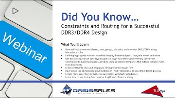 Constraints and Routing for a Successful DDR3/DDR4 Design