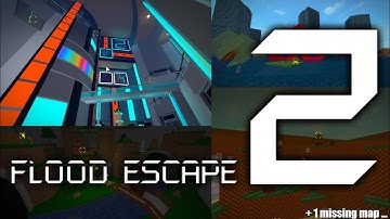 Roblox Flood Escape 2 (Test Map) - Popular Easy Map Compilation