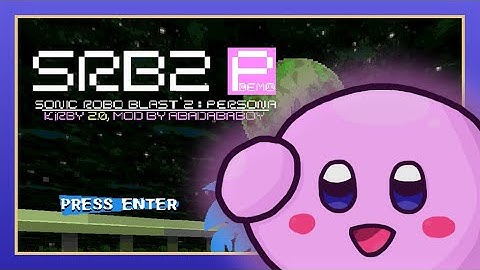(CANCELLED) Mod Showcase | Playable Kirby inside of SRB2P