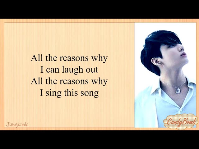 [1 HOUR LOOP] JUNGKOOK 'MY YOU' EASY LYRICS class=