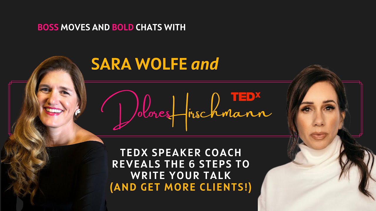 TEDx Speaker Coach Reveals The 6 Steps To Write Your Signature Talk