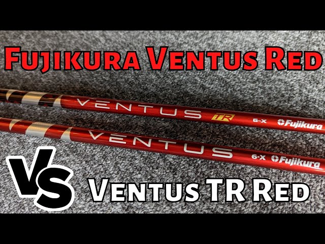 Fujikura Ventus Red vs TR Red - Head 2 Head GC Quad Testing - YouTube