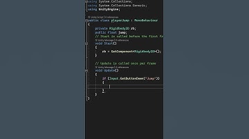 2D JUMP IN UNITY IN UNDER 1 MINUTE