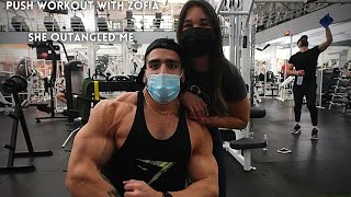 Push Day Workout With Zofia How To Bench Press Sinabigs