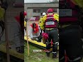 People evacuated as Storm Babet floods streets and homes in Brechin, Scotland.