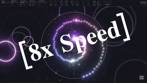 A New Polyrhythm Experiment Called "Racing Thoughts". Relaxation in Another Way [8x Speed]