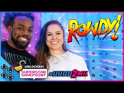 RONDA ROUSEY gets ROWDY on UpUpDownDown!!! – Superstar Savepoint