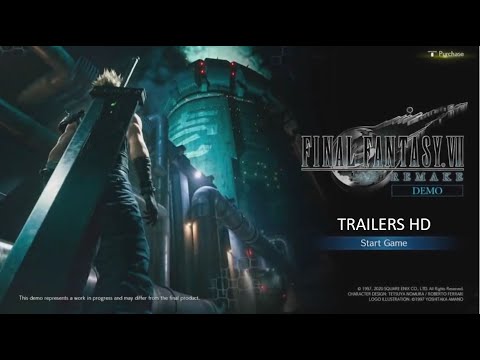 Final Fantasy 7 Remake Demo Opening Scene Extended