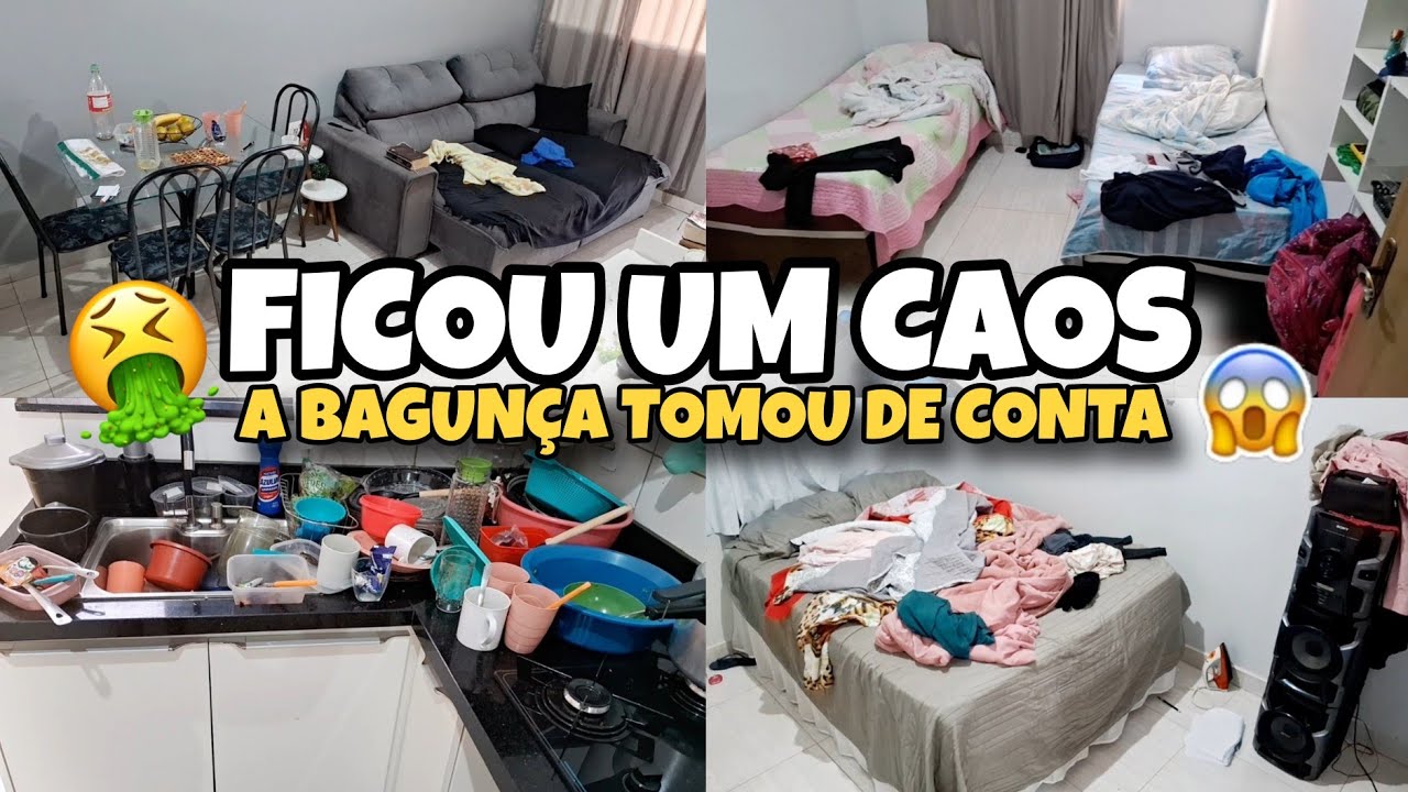 CANSEI !! 2 DIAS SEM LIMPAR A CASA || ESTAVA UMA NOJEIRA 🤮 FAXINA PESADA E COMPLETA NA CASA TODA 😰