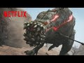 Full Fight - ここでもイビルジョー乱入 | モンスターハンター:レジェンド・オブ・ザ・ギルド | Netflix Japan