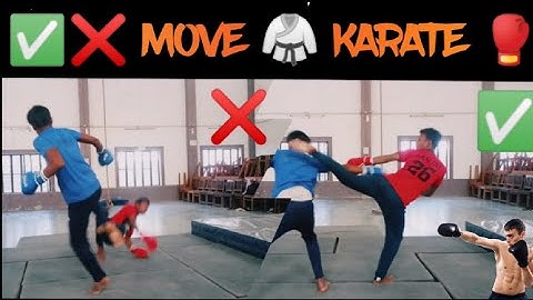 RIGHT ✅ AND WRONG ❌ MOVE IN KARATA FIGHT | राइट एंड रॉन्ग कराटे 🥋 #karate #fight #sports