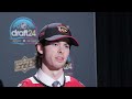 Jack Pridham's first interview as a Blackhawk | Chicago Blackhawks