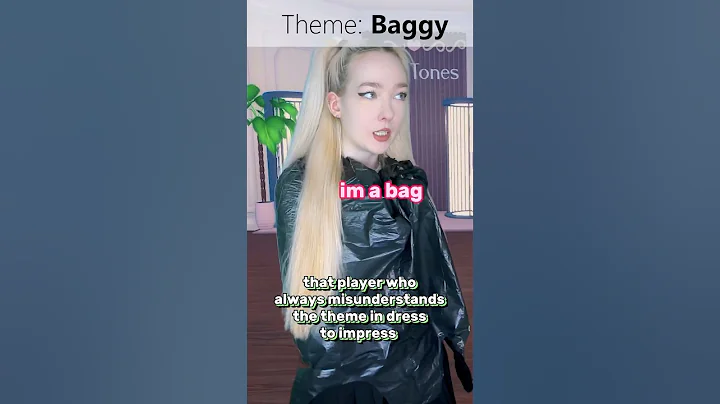 SHE DRESSED AS A BAG #roblox #funny #skit #dresstoimpress #dti