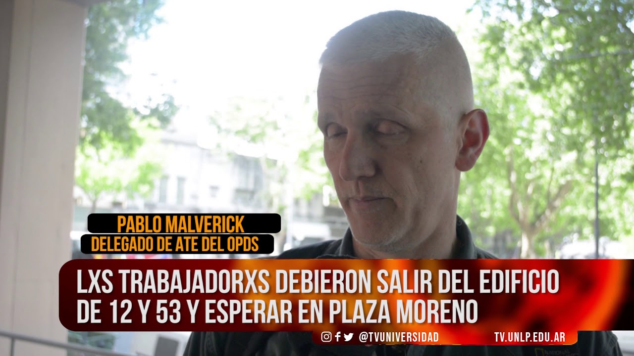 universidad nacional de la plata brasileiros Nos Estamos Viendo l Evacuaron la torre 2 por principio de incendio