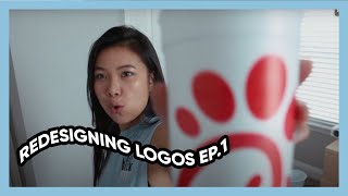 Redesigning Chick-Fil-A&#39;s Logo! (Ep.1)