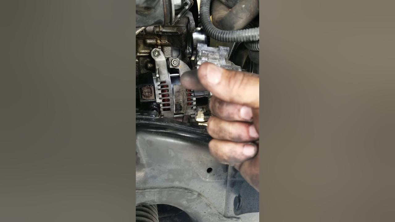 Toyota tundra alternator replacement - YouTube